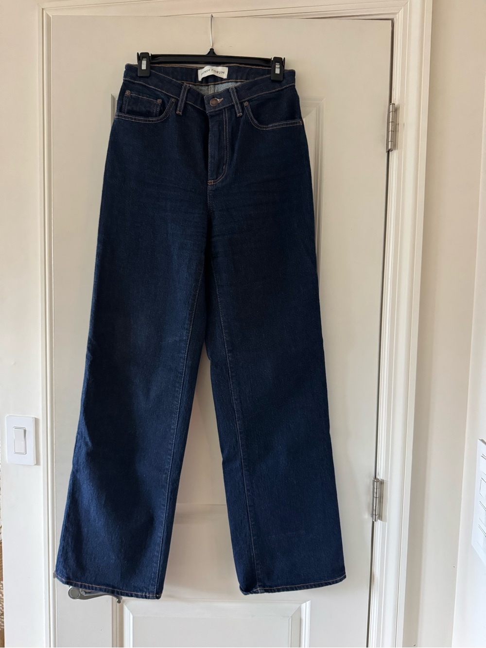 Denim Forum Straight Leg Jeans